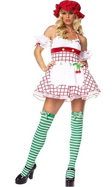 Cerejinha Branco e Vermelho