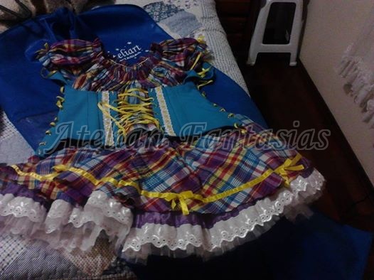 Cowgirl corpete turquesa