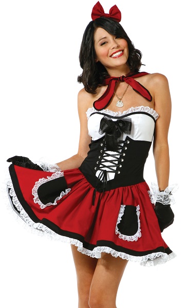 Chapeuzinho Vermelho Vestido Tomara Que Caia