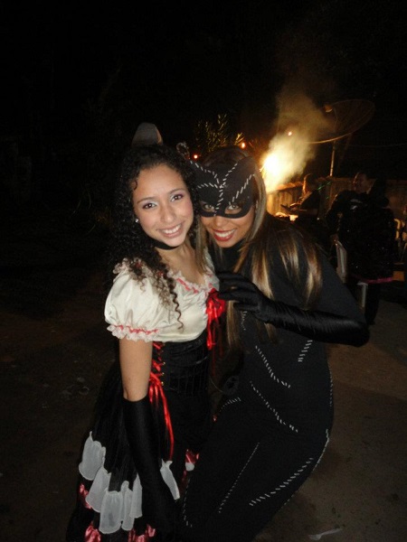 Leilah e Mulher Gato