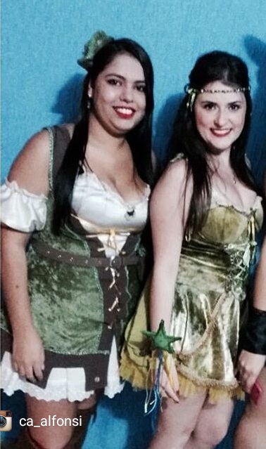 Hobin Hood Veludo e Fada Primavera verde
