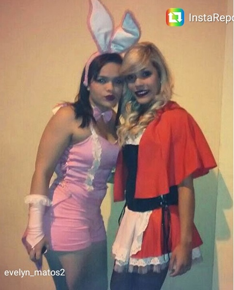 Coelhinha corpete rosa Chapeuzinho corpete