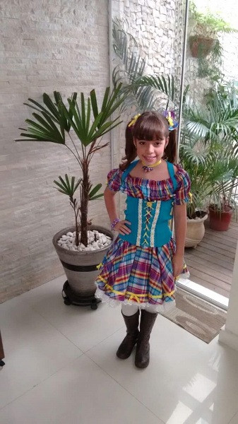 Cowgirl ajuste infantil