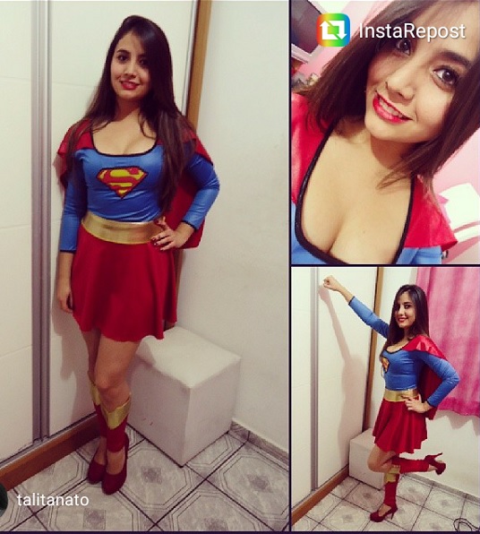 Super Mulher Vestido
